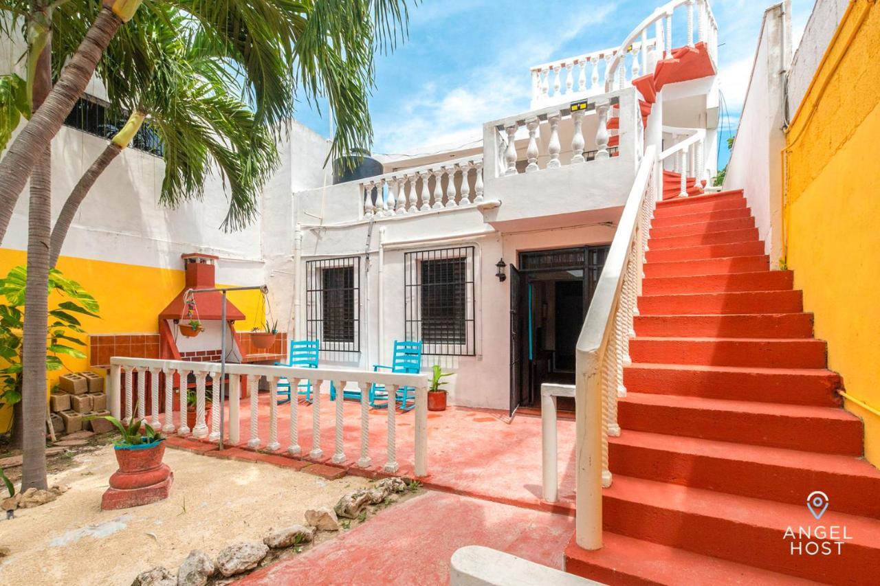 Malecon Beach House In Progreso 1 Block From Beach 外观 照片
