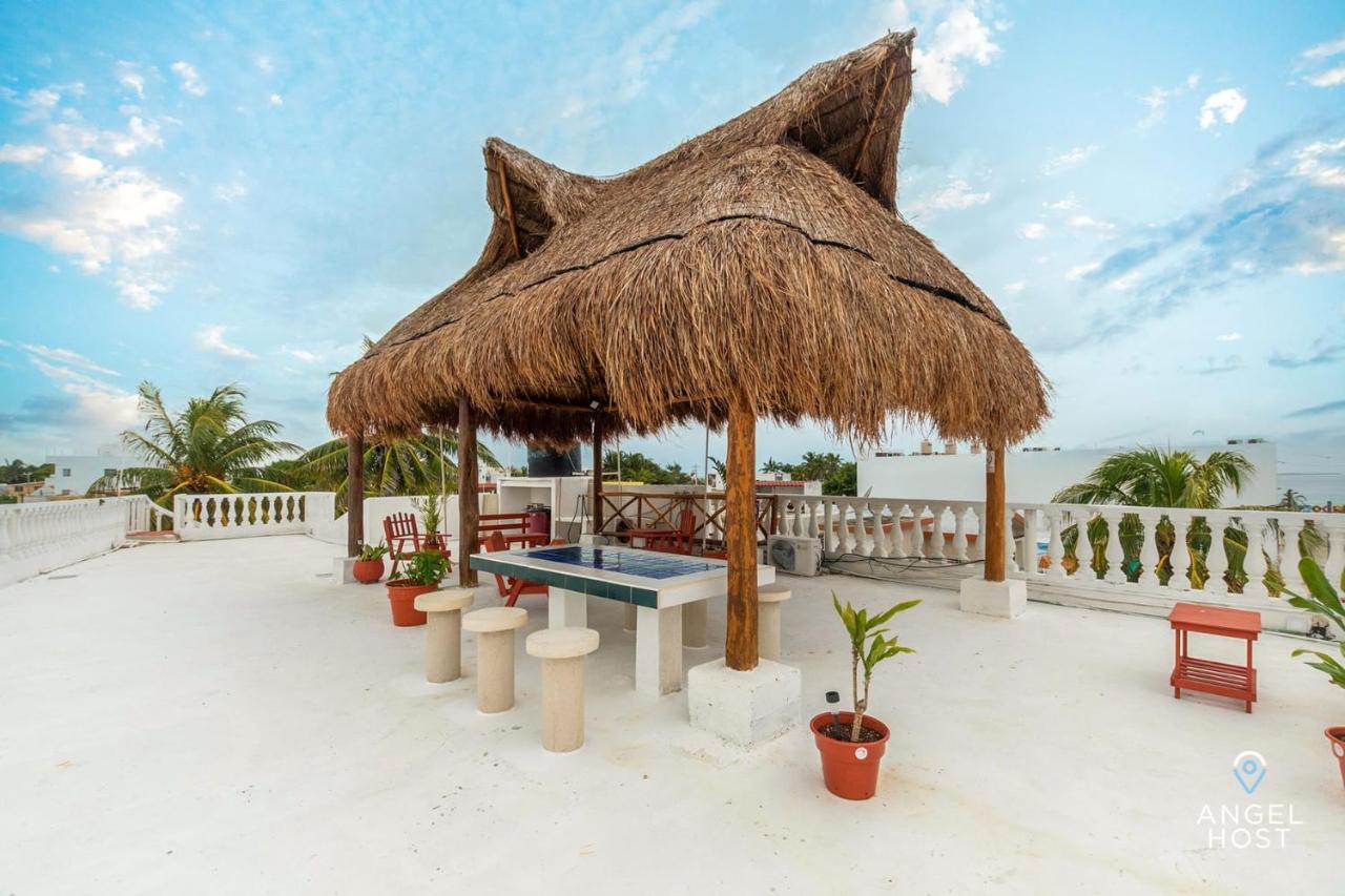 Malecon Beach House In Progreso 1 Block From Beach 外观 照片