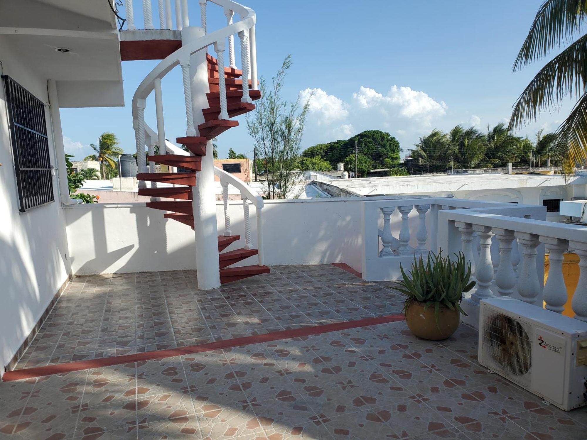 Malecon Beach House In Progreso 1 Block From Beach 外观 照片